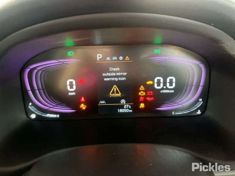 2024 Kia Stonic Used VIN KNADA817VST018527 – trunk area 2024 Kia Stonic Used VIN KNADA817VST018527 – trunk area