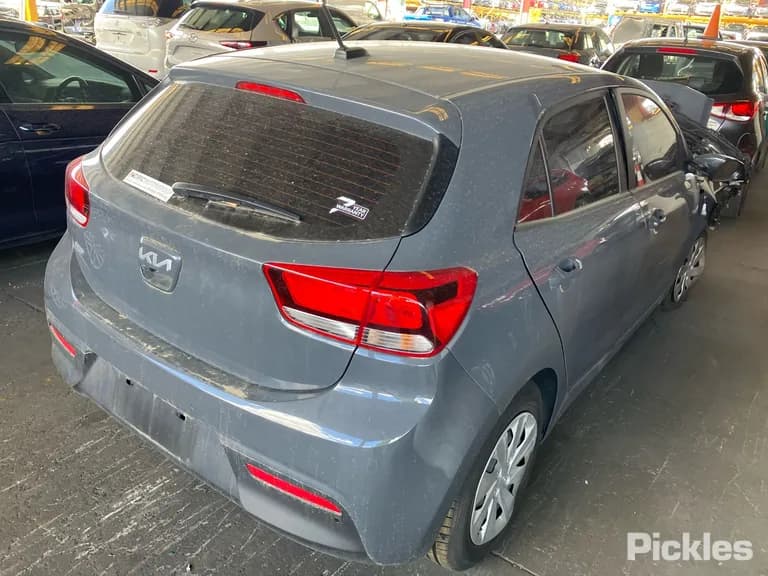 2022 Kia Rio Used VIN KNADB514MN6737655 – rear exterior 2022 Kia Rio Used VIN KNADB514MN6737655 – rear exterior