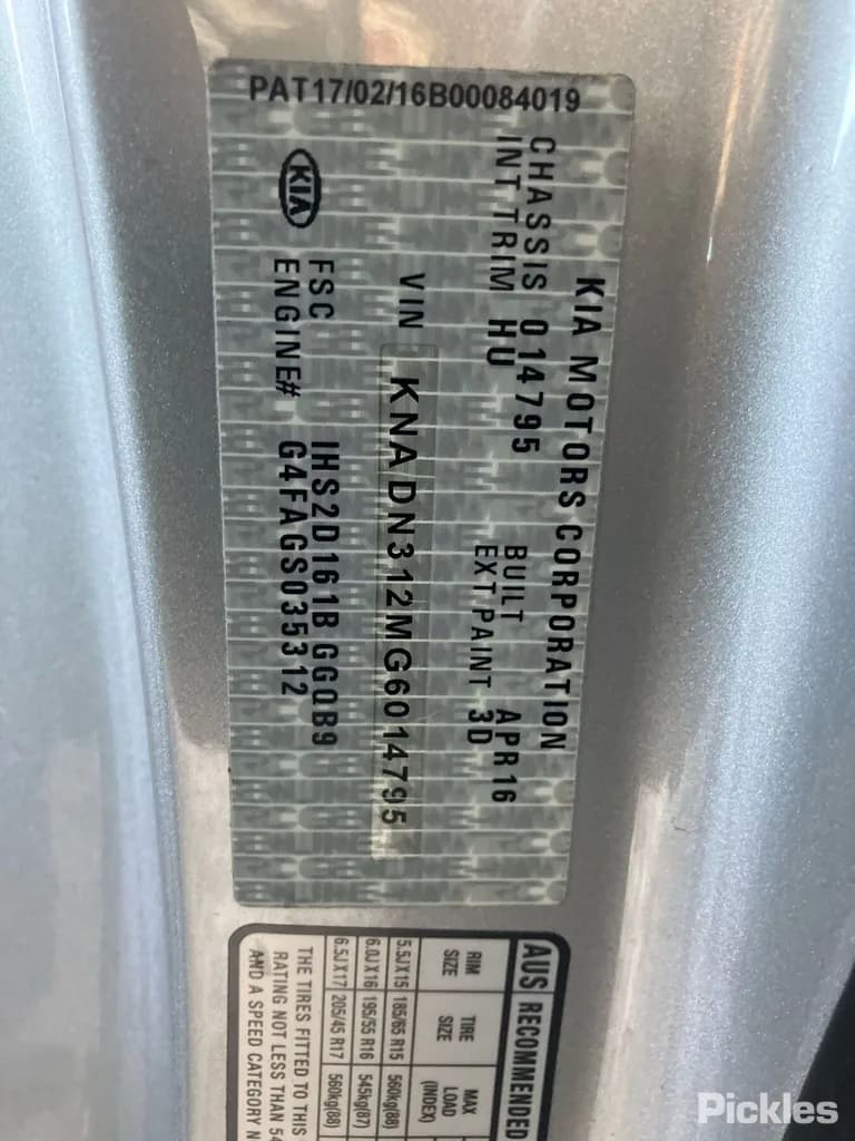 2016 Kia Rio Used VIN KNADN312MG6014795 – photo 16 2016 Kia Rio Used VIN KNADN312MG6014795 – photo 16