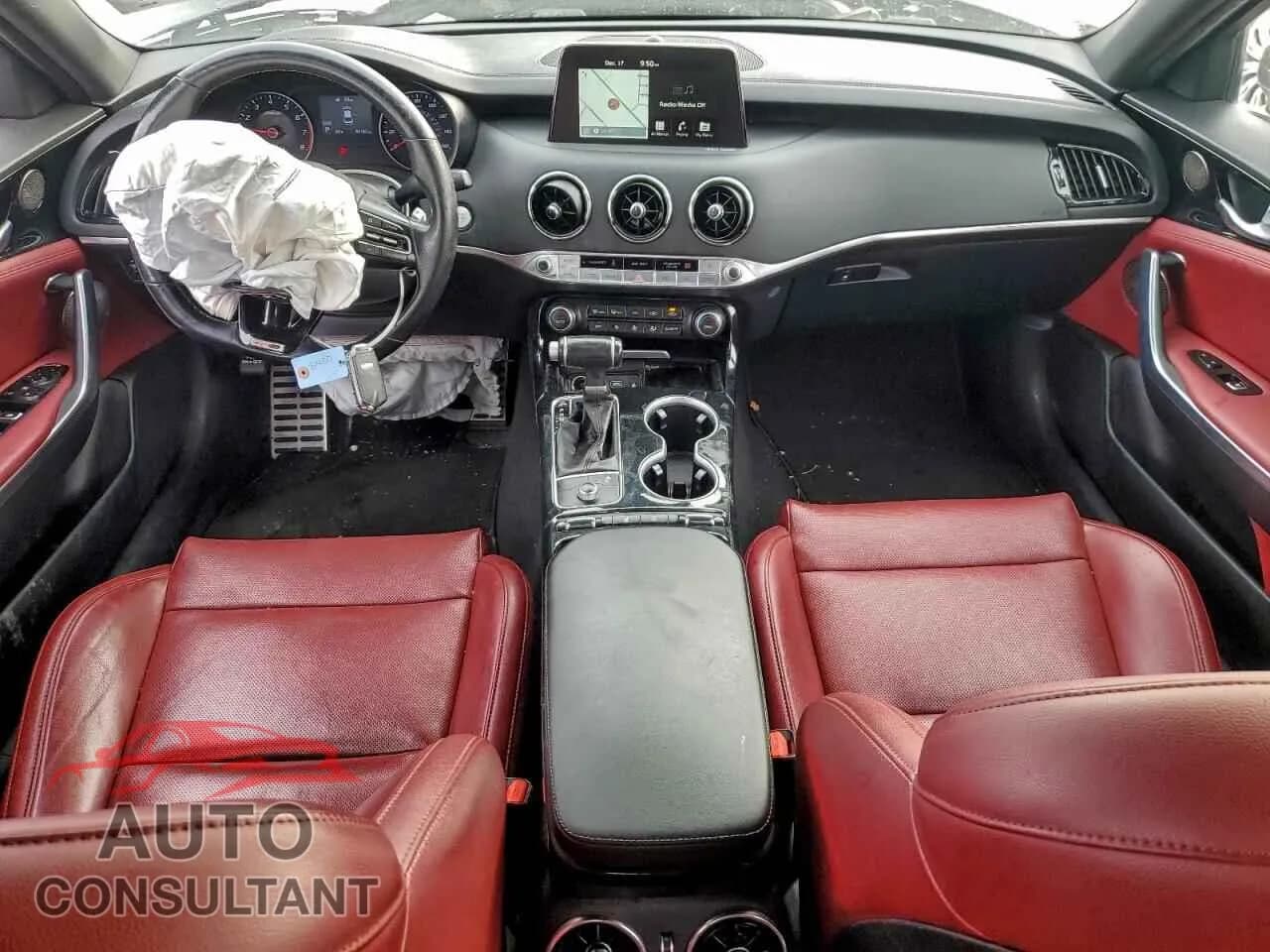 2021 KIA STINGER Damaged VIN KNAE15LA5M6087592 – undercarriage 2021 KIA STINGER Damaged VIN KNAE15LA5M6087592 – undercarriage