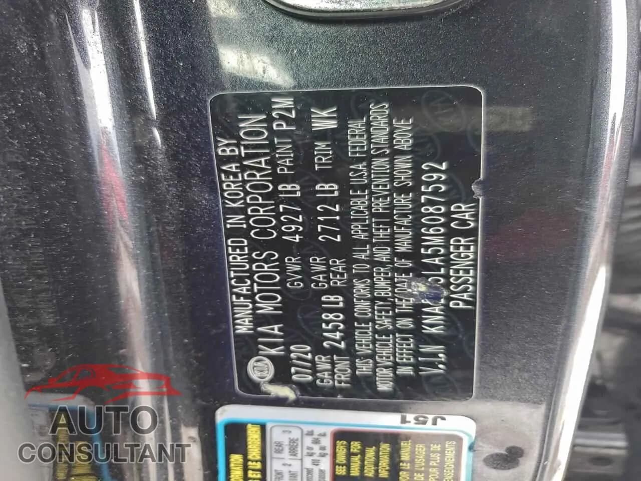 2021 KIA STINGER Damaged VIN KNAE15LA5M6087592 – photo 12 2021 KIA STINGER Damaged VIN KNAE15LA5M6087592 – photo 12