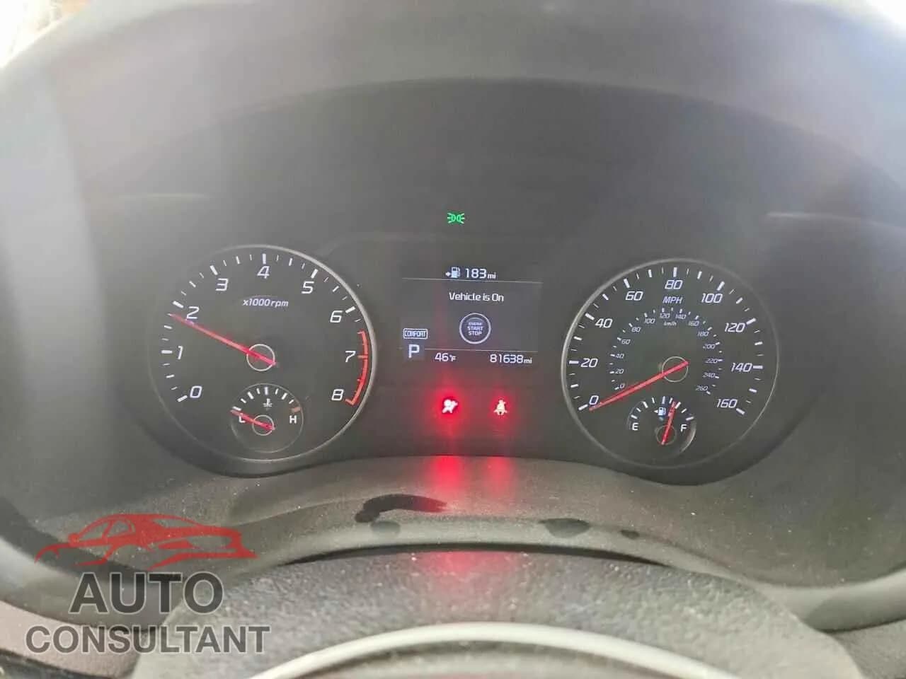 2020 KIA STINGER Damaged VIN KNAE15LAXL6075050 – trunk area 2020 KIA STINGER Damaged VIN KNAE15LAXL6075050 – trunk area