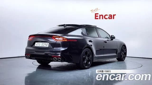 2018 Kia Stinger 2.0 Turbo 2WD Sold VIN KNAE351ABJS001250 – rear exterior 2018 Kia Stinger 2.0 Turbo 2WD Sold VIN KNAE351ABJS001250 – rear exterior