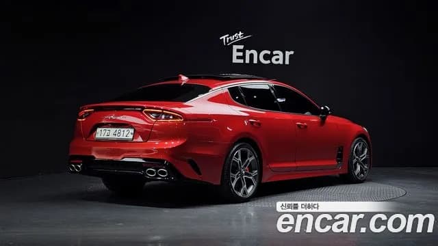 2019 Kia Stinger 2.0 Turbo 2WD Sold VIN KNAE351ABKS043943 – rear exterior 2019 Kia Stinger 2.0 Turbo 2WD Sold VIN KNAE351ABKS043943 – rear exterior