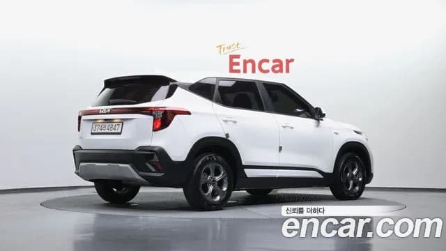 2023 Kia The New Seltos Gasoline 1.6 Turbo 2WD Sold VIN KNAEP817BPK454456 – rear exterior 2023 Kia The New Seltos Gasoline 1.6 Turbo 2WD Sold VIN KNAEP817BPK454456 – rear exterior