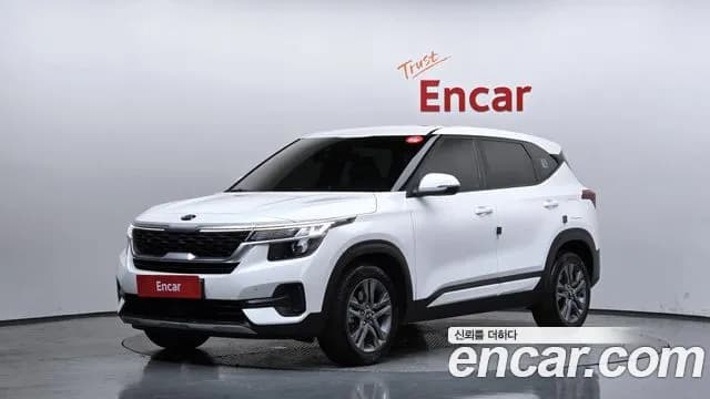 2020 Kia Seltos Gasoline 1.6 Turbo 2WD Sold VIN KNAER812GLK013748 – front exterior 2020 Kia Seltos Gasoline 1.6 Turbo 2WD Sold VIN KNAER812GLK013748 – front exterior