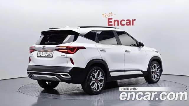 2020 Kia Seltos Gasoline 1.6 Turbo 2WD Sold VIN KNAET812GLK106409 – front exterior 2020 Kia Seltos Gasoline 1.6 Turbo 2WD Sold VIN KNAET812GLK106409 – front exterior