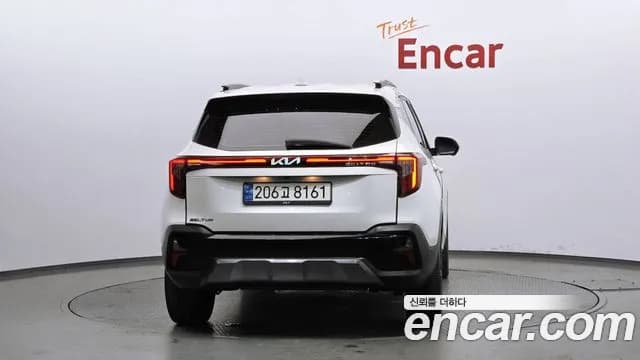 2023 Kia The New Seltos Gasoline 1.6 Turbo 2WD Sold VIN KNAET817BPK411741 – rear exterior 2023 Kia The New Seltos Gasoline 1.6 Turbo 2WD Sold VIN KNAET817BPK411741 – rear exterior