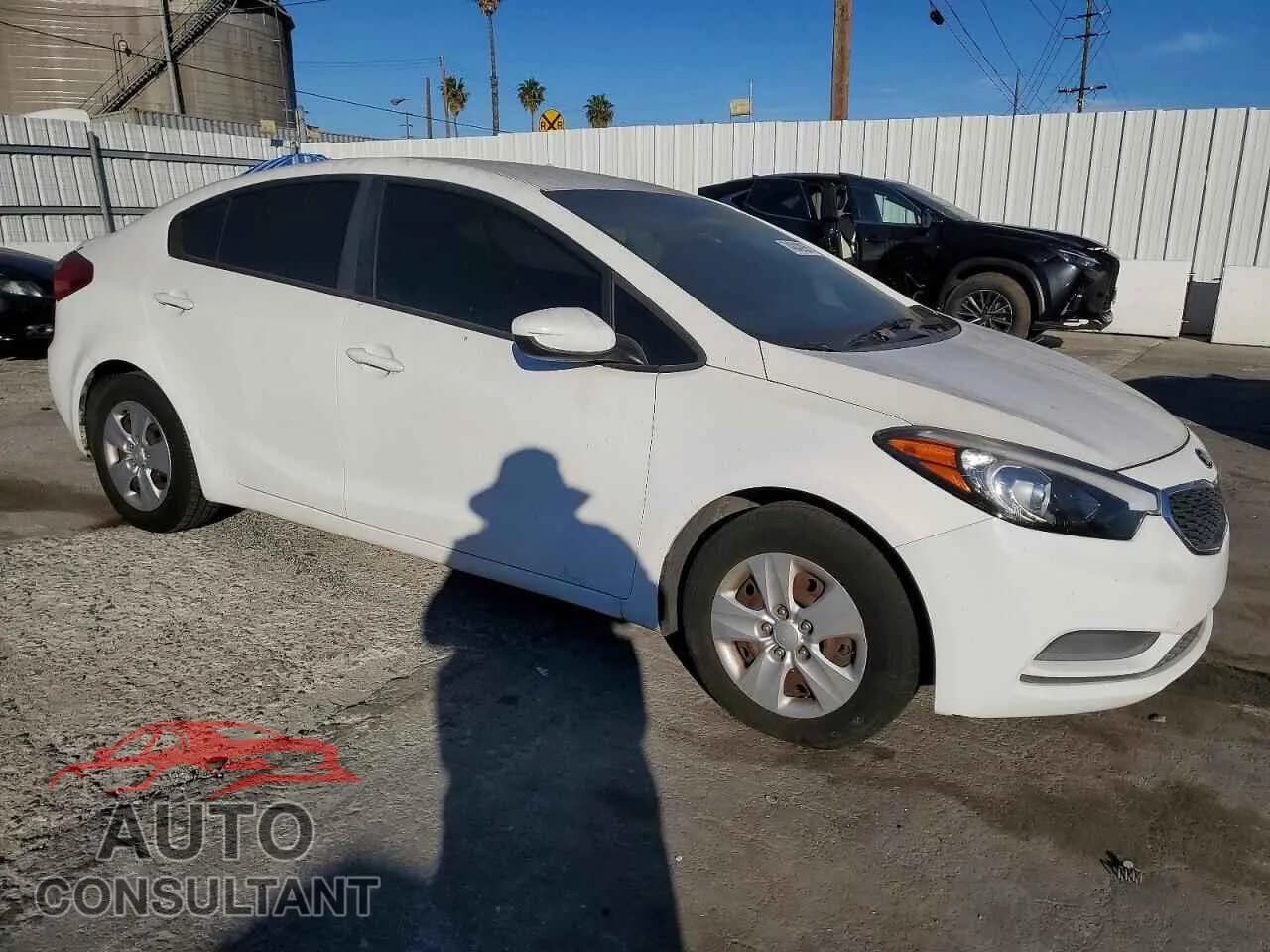 2016 KIA FORTE Damaged VIN KNAFK4A6XG5544059 – dashboard 2016 KIA FORTE Damaged VIN KNAFK4A6XG5544059 – dashboard