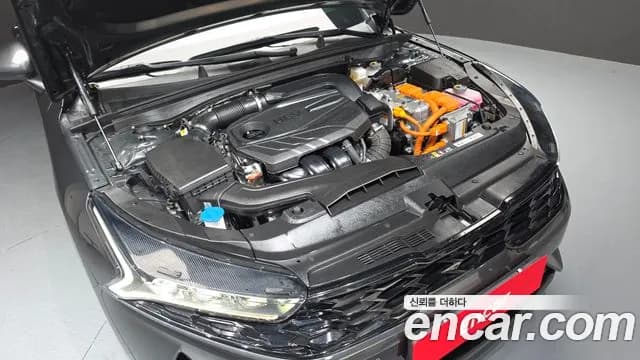 2022 Kia K5 Hybrid 3rd Gen Noblesse Sold VIN KNAG341JBNA023823 – engine bay 2022 Kia K5 Hybrid 3rd Gen Noblesse Sold VIN KNAG341JBNA023823 – engine bay