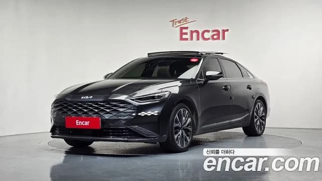 2023 Kia K8 2.5 Gasoline 2WD Sold VIN KNAM241BBPA034722 – front exterior 2023 Kia K8 2.5 Gasoline 2WD Sold VIN KNAM241BBPA034722 – front exterior