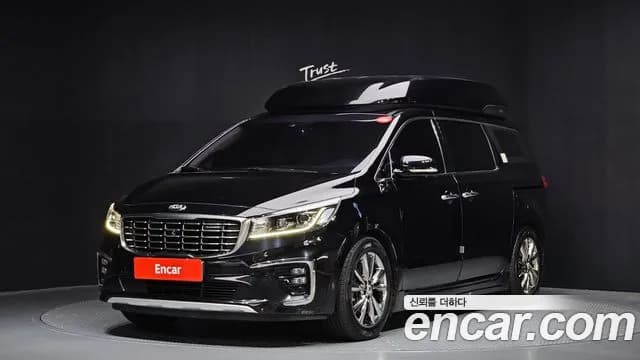 2019 Kia The New Carnival Gasoline 9-Seater Hi-Limousine Sold VIN KNAME811BKS477480 – front exterior 2019 Kia The New Carnival Gasoline 9-Seater Hi-Limousine Sold VIN KNAME811BKS477480 – front exterior