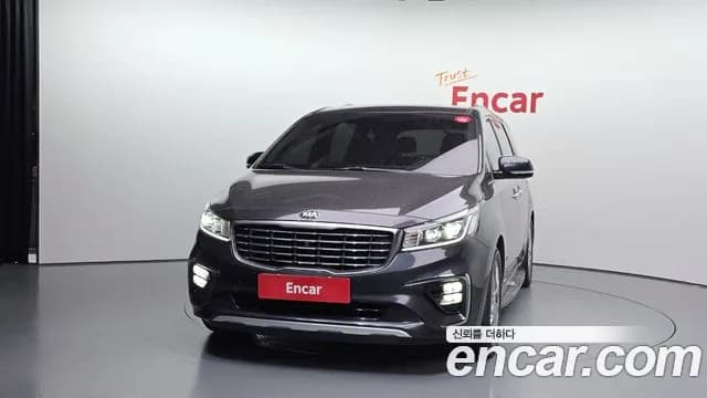 2019 Kia The New Carnival Gasoline 9-Seater Noblesse Special Sold VIN KNAME811BKS601597 – front exterior 2019 Kia The New Carnival Gasoline 9-Seater Noblesse Special Sold VIN KNAME811BKS601597 – front exterior