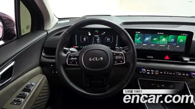 2025 Kia The New Carnival 4th Gen Gasoline 9-Seater Noblesse Sold VIN KNANC813BSS485395 – dashboard 2025 Kia The New Carnival 4th Gen Gasoline 9-Seater Noblesse Sold VIN KNANC813BSS485395 – dashboard