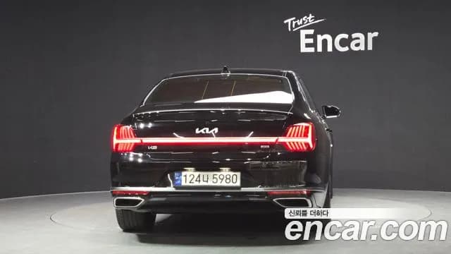 2023 Kia The New K9 2nd Gen 3.8 GDI AWD Sold VIN KNAS2418DPS046732 – rear exterior 2023 Kia The New K9 2nd Gen 3.8 GDI AWD Sold VIN KNAS2418DPS046732 – rear exterior