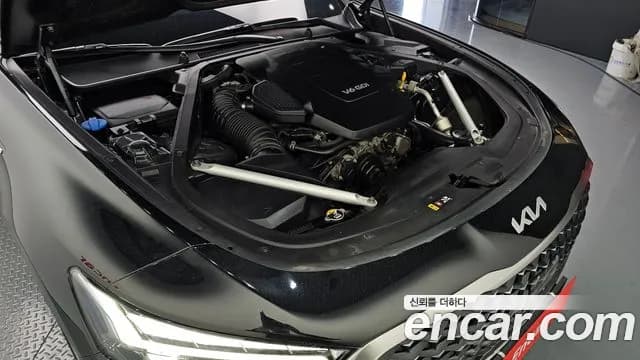 2022 Kia The New K9 2nd Gen 3.8 GDI AWD Sold VIN KNAS5418DNS040993 – engine bay 2022 Kia The New K9 2nd Gen 3.8 GDI AWD Sold VIN KNAS5418DNS040993 – engine bay