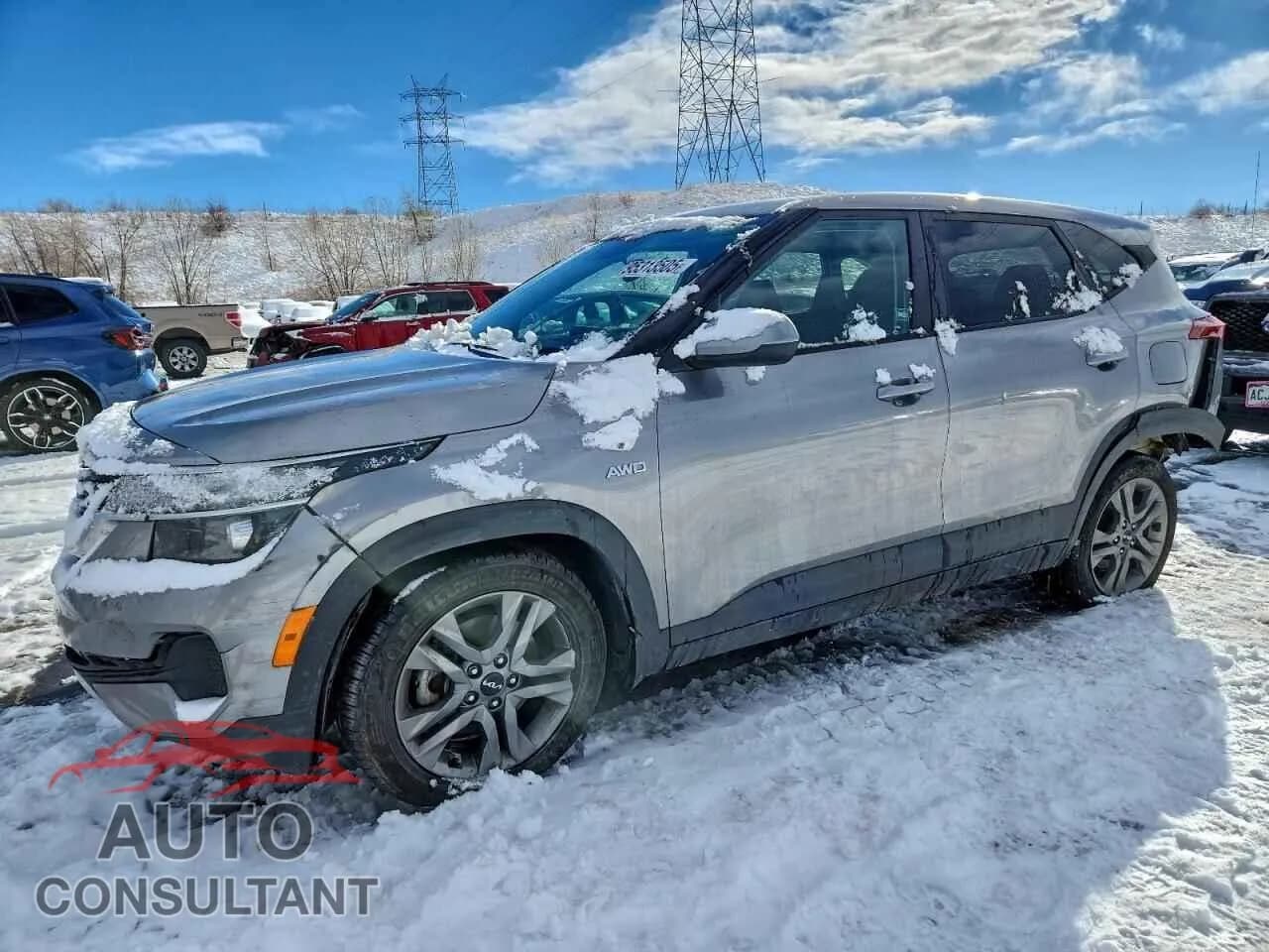 2022 KIA SELTOS Damaged VIN KNDEPCAA7N7319386 – front exterior 2022 KIA SELTOS Damaged VIN KNDEPCAA7N7319386 – front exterior