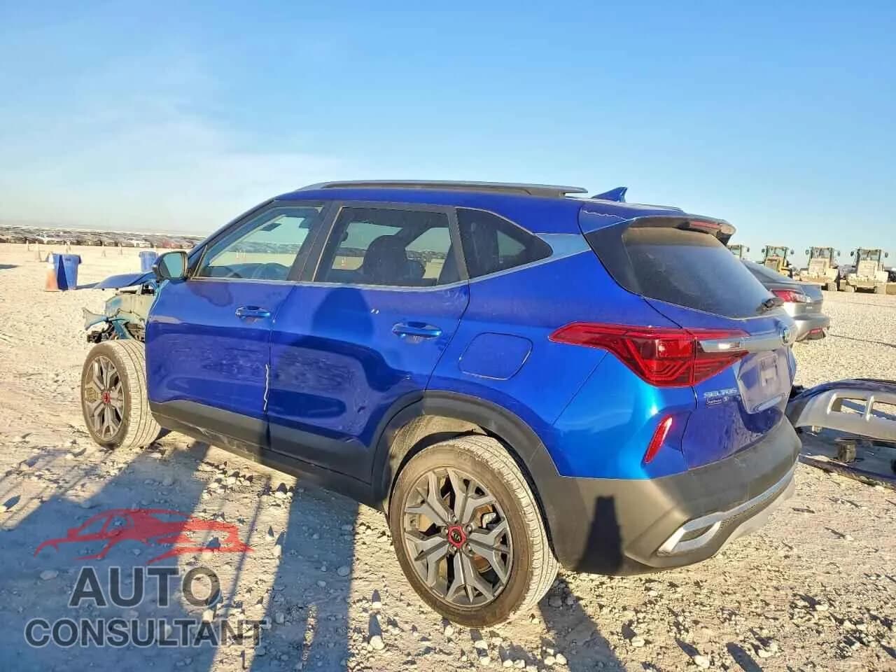 2021 KIA SELTOS Damaged VIN KNDEUCA27M7144556 – rear exterior 2021 KIA SELTOS Damaged VIN KNDEUCA27M7144556 – rear exterior