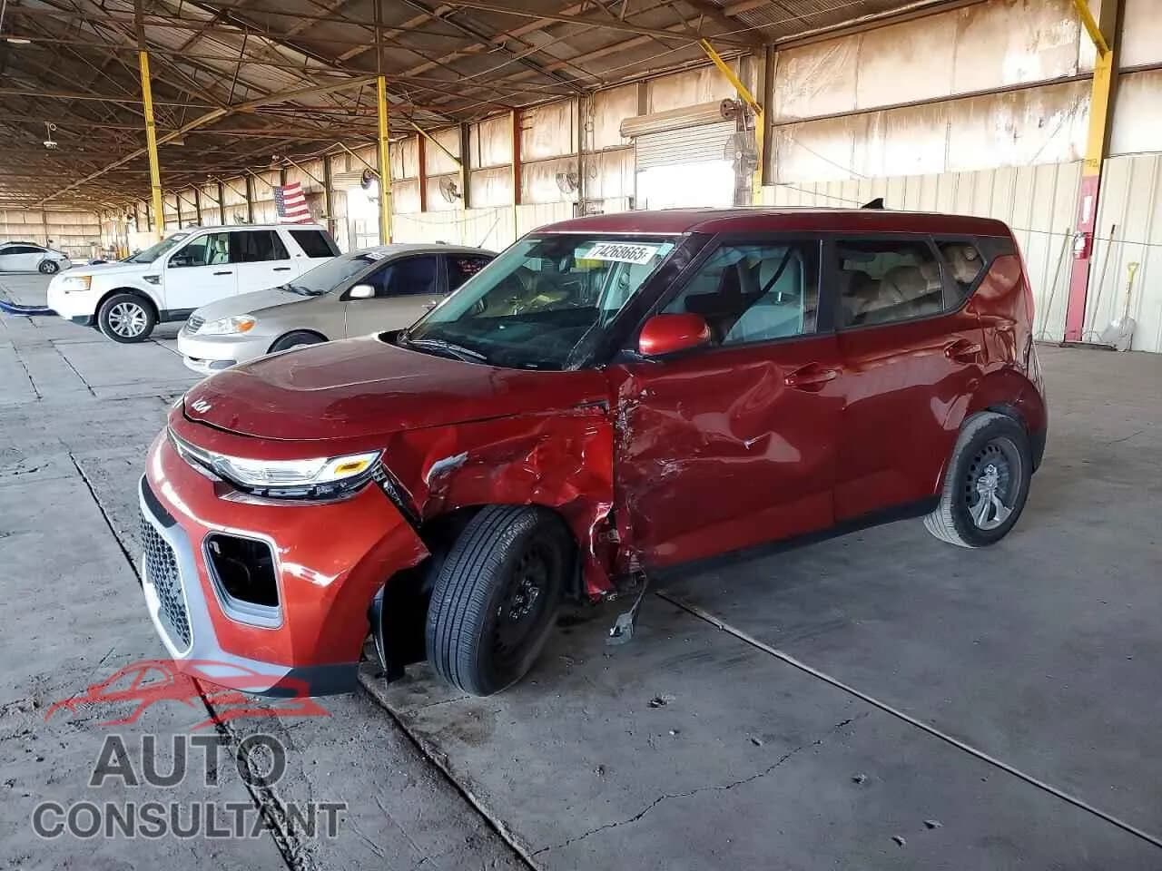 2022 KIA SOUL Damaged VIN KNDJ23AU2N7798680 – front exterior 2022 KIA SOUL Damaged VIN KNDJ23AU2N7798680 – front exterior
