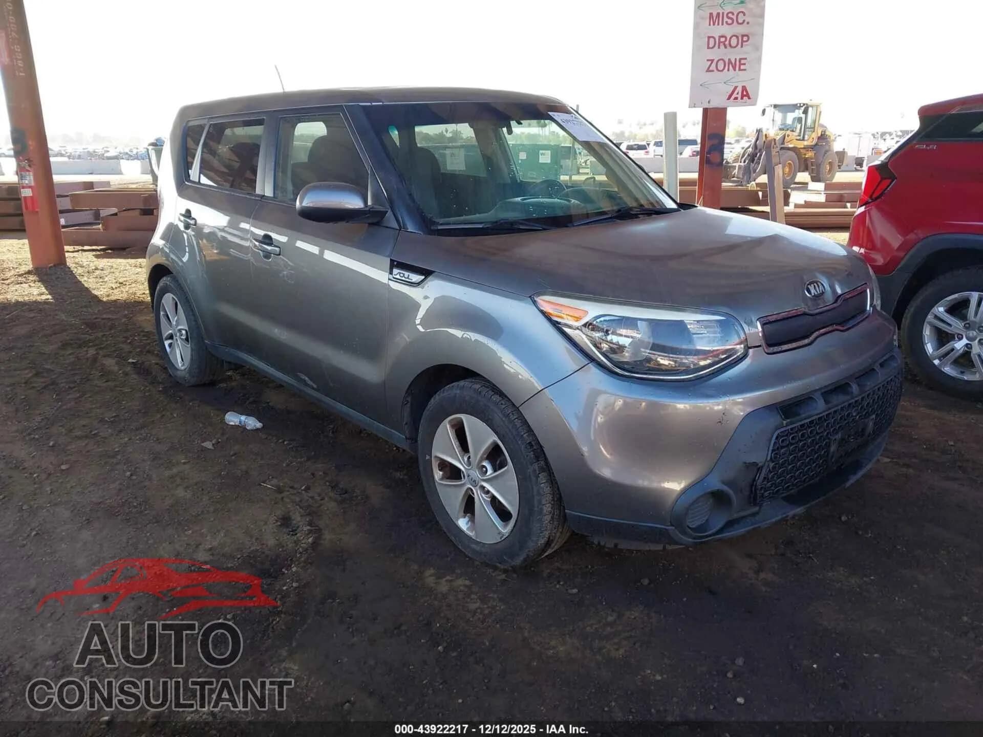 2016 KIA SOUL Damaged VIN KNDJN2A26G7253052 – front exterior 2016 KIA SOUL Damaged VIN KNDJN2A26G7253052 – front exterior