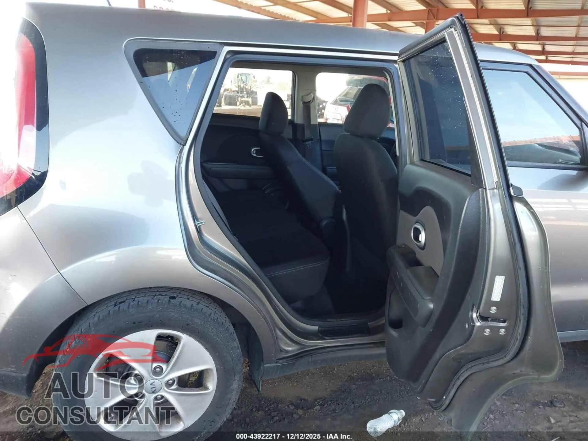 2016 KIA SOUL Damaged VIN KNDJN2A26G7253052 – undercarriage 2016 KIA SOUL Damaged VIN KNDJN2A26G7253052 – undercarriage