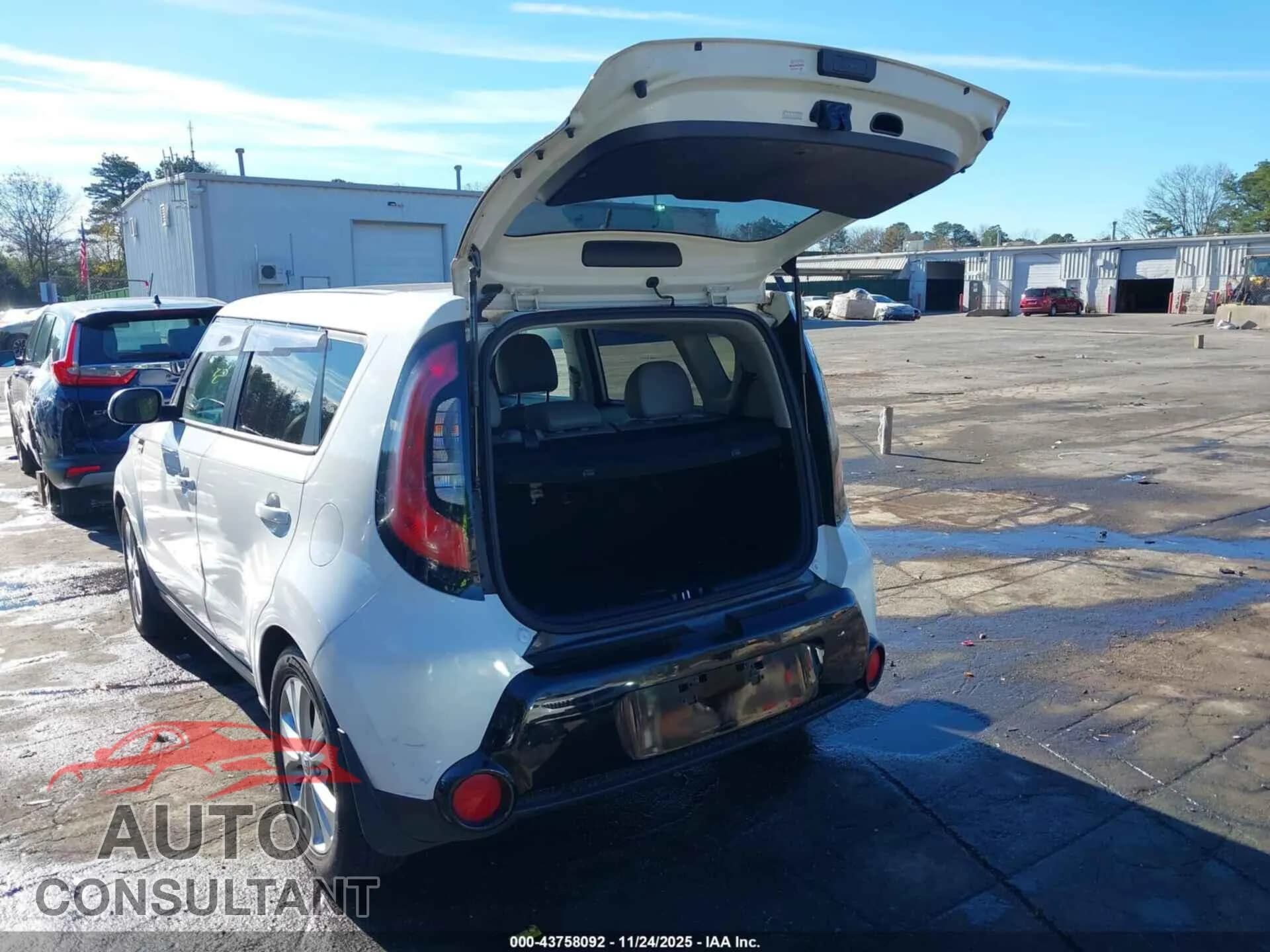 2016 KIA SOUL Damaged VIN KNDJP3A57G7265074 – side profile 2016 KIA SOUL Damaged VIN KNDJP3A57G7265074 – side profile