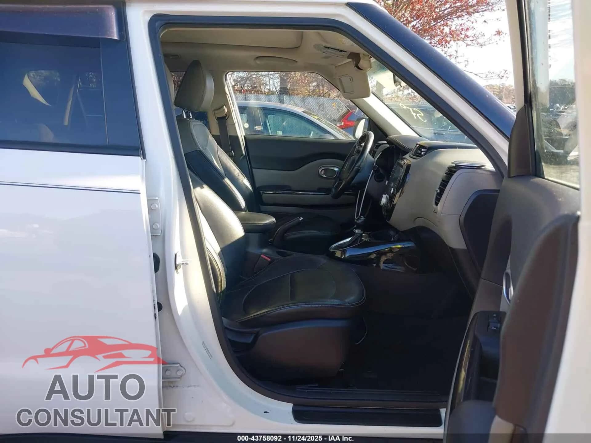 2016 KIA SOUL Damaged VIN KNDJP3A57G7265074 – interior seats 2016 KIA SOUL Damaged VIN KNDJP3A57G7265074 – interior seats