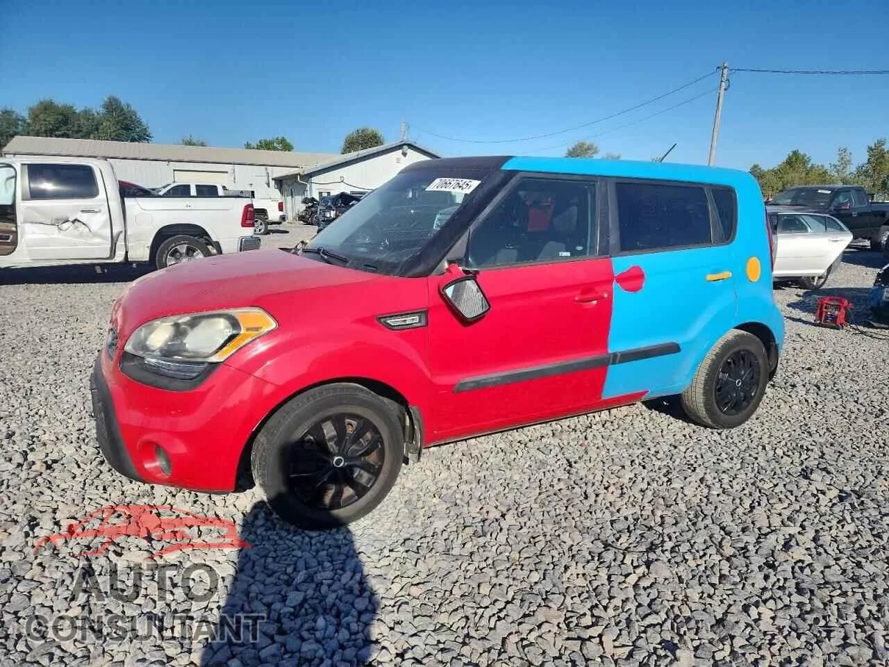 2013 KIA SOUL Damaged VIN KNDJT2A56D7618566 – front exterior 2013 KIA SOUL Damaged VIN KNDJT2A56D7618566 – front exterior