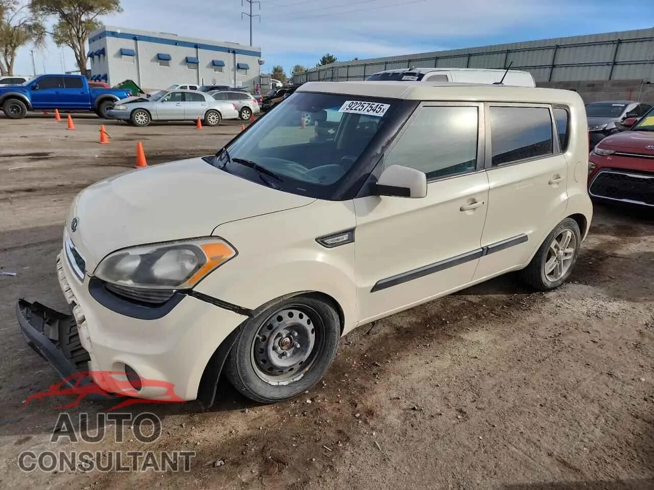 2012 KIA SOUL Damaged VIN KNDJT2A59C7464224 – front exterior 2012 KIA SOUL Damaged VIN KNDJT2A59C7464224 – front exterior