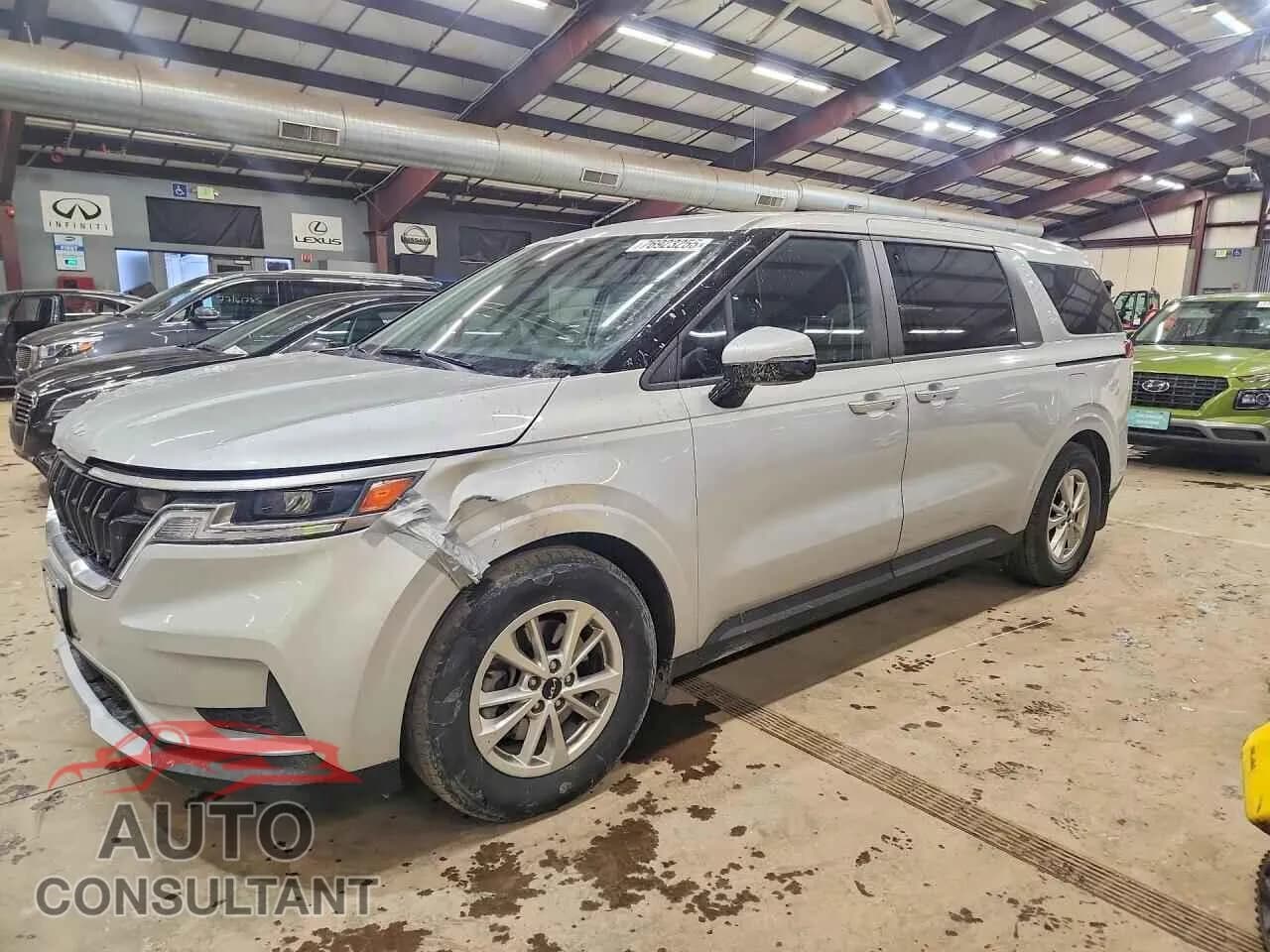 2022 KIA CARNIVAL L Damaged VIN KNDNB4H37N6169779 – front exterior 2022 KIA CARNIVAL L Damaged VIN KNDNB4H37N6169779 – front exterior