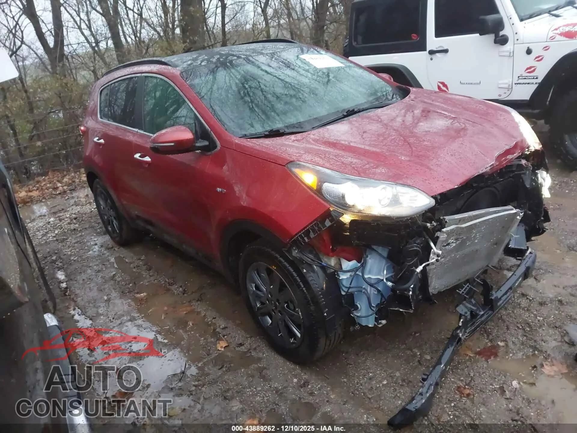2020 KIA SPORTAGE Damaged VIN KNDP6CACXL7676863 – front exterior 2020 KIA SPORTAGE Damaged VIN KNDP6CACXL7676863 – front exterior