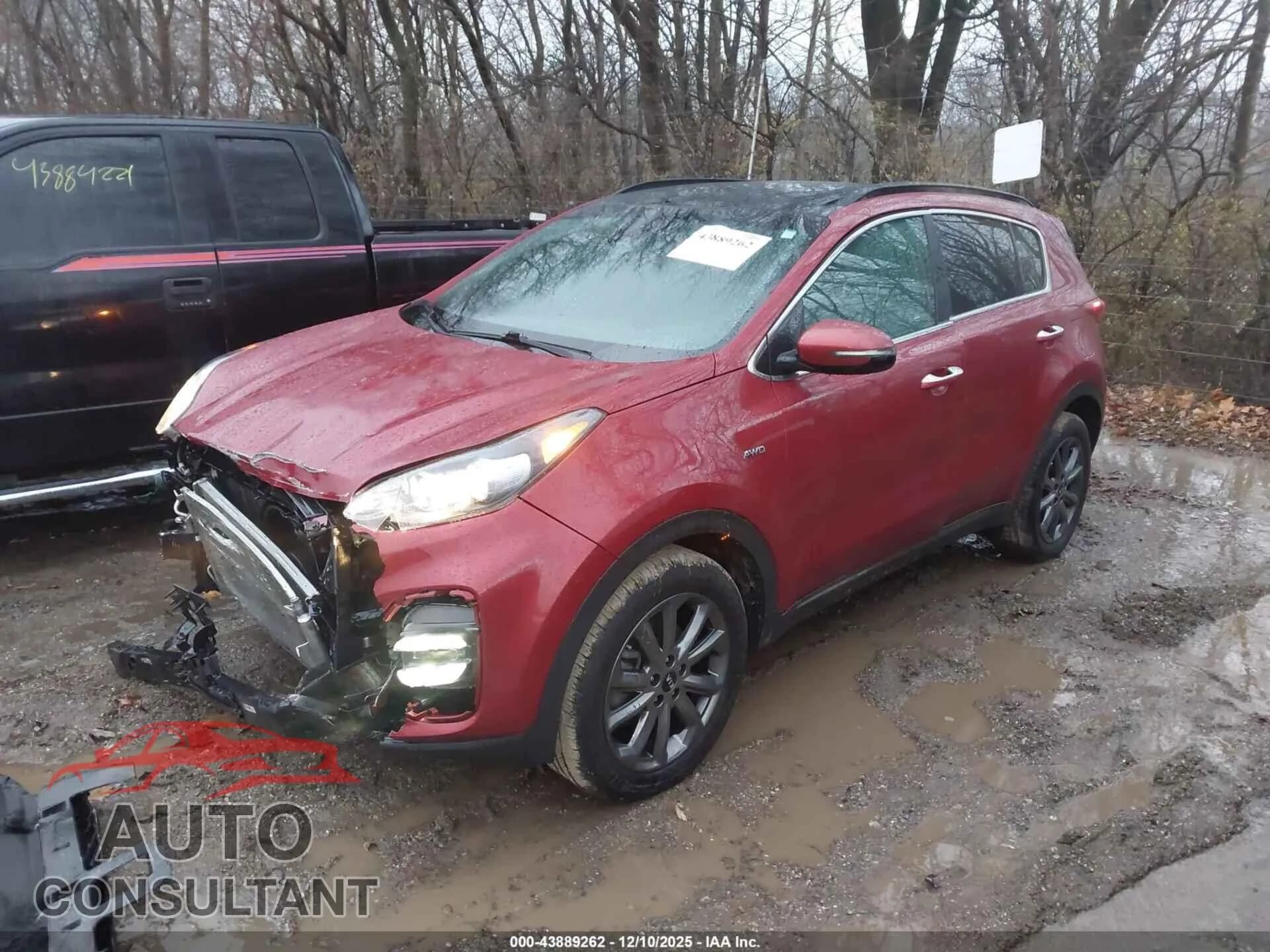 2020 KIA SPORTAGE Damaged VIN KNDP6CACXL7676863 – rear exterior 2020 KIA SPORTAGE Damaged VIN KNDP6CACXL7676863 – rear exterior