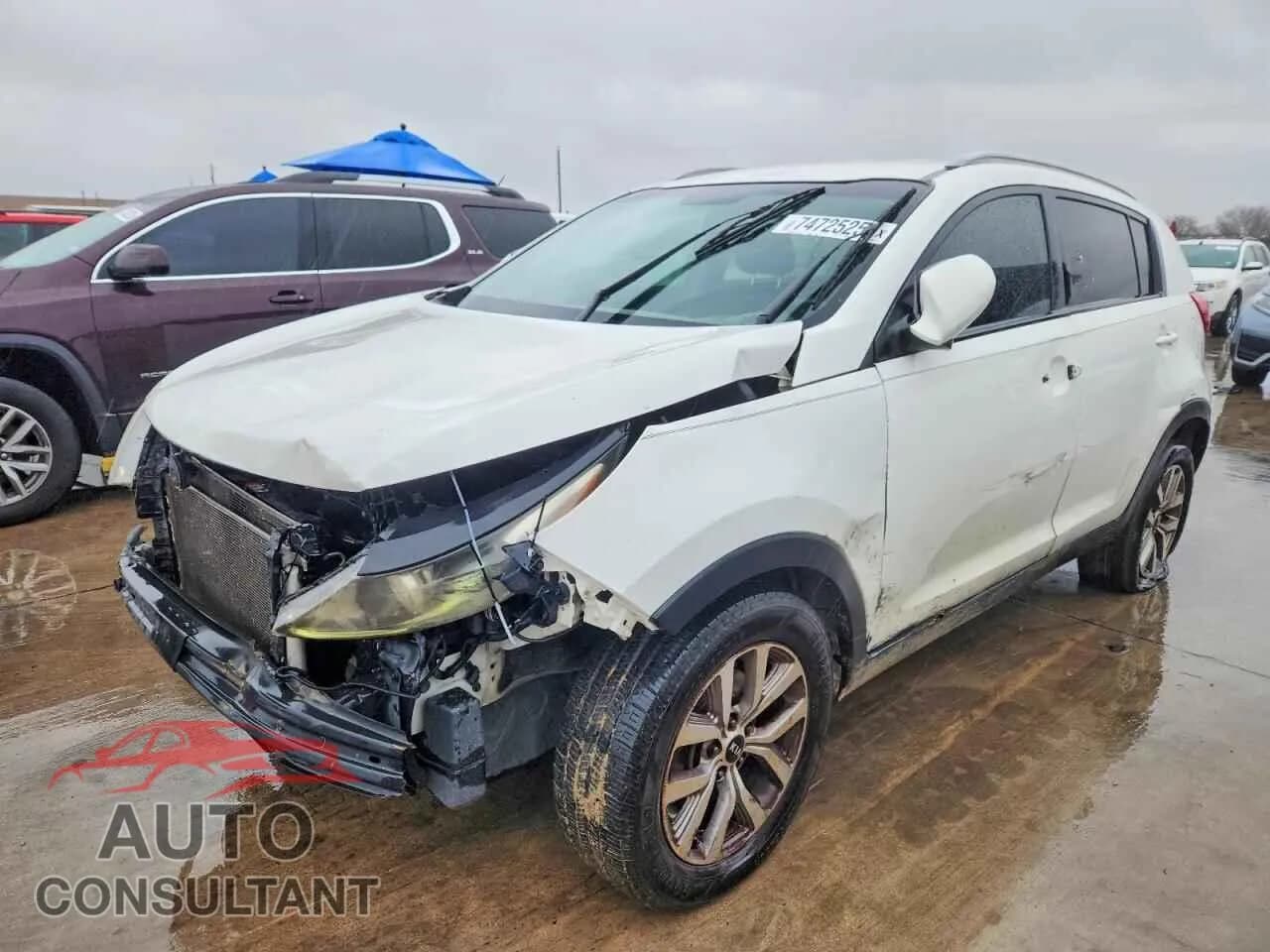 2016 KIA SPORTAGE Damaged VIN KNDPB3AC8G7862547 – front exterior 2016 KIA SPORTAGE Damaged VIN KNDPB3AC8G7862547 – front exterior