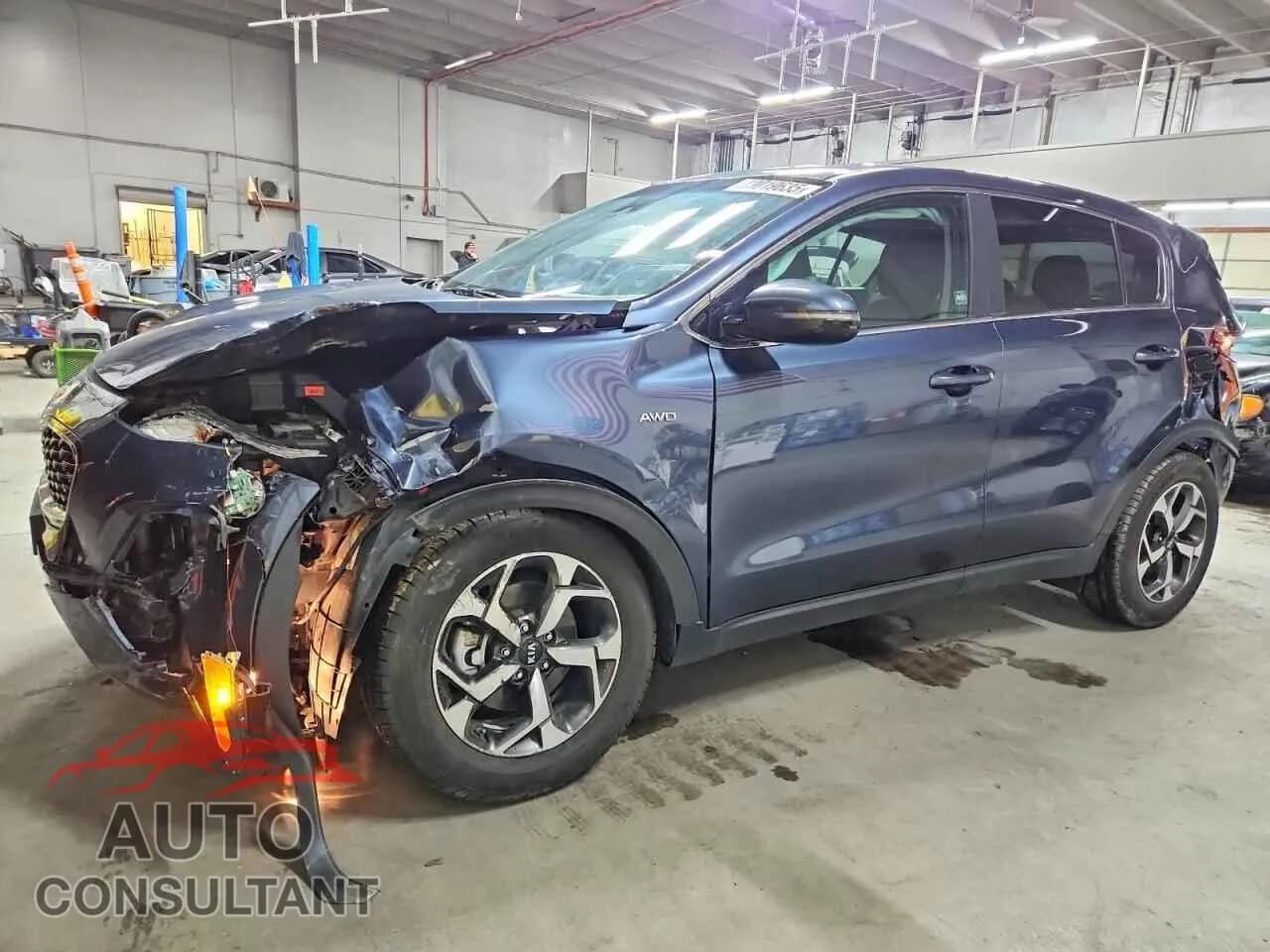 2020 KIA SPORTAGE Damaged VIN KNDPMCACXL7799102 – front exterior 2020 KIA SPORTAGE Damaged VIN KNDPMCACXL7799102 – front exterior