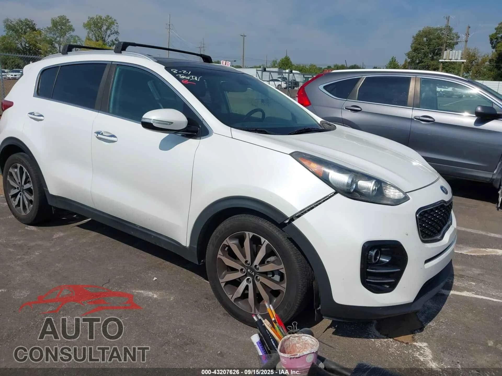 2017 KIA SPORTAGE Damaged VIN KNDPN3AC6H7285171 – front exterior 2017 KIA SPORTAGE Damaged VIN KNDPN3AC6H7285171 – front exterior