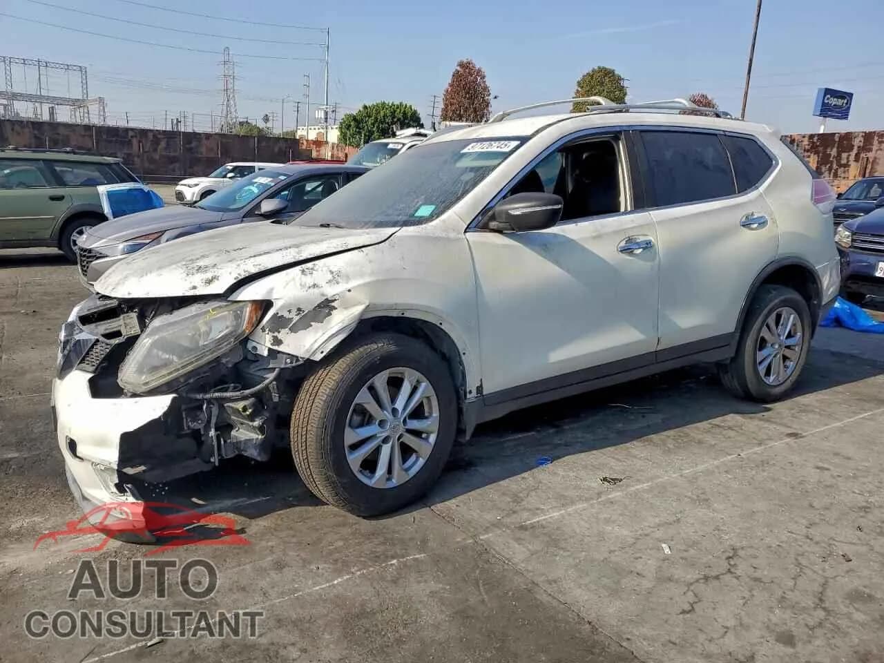 2016 NISSAN ROGUE Damaged VIN KNMAT2MT7GP618509 – front exterior 2016 NISSAN ROGUE Damaged VIN KNMAT2MT7GP618509 – front exterior