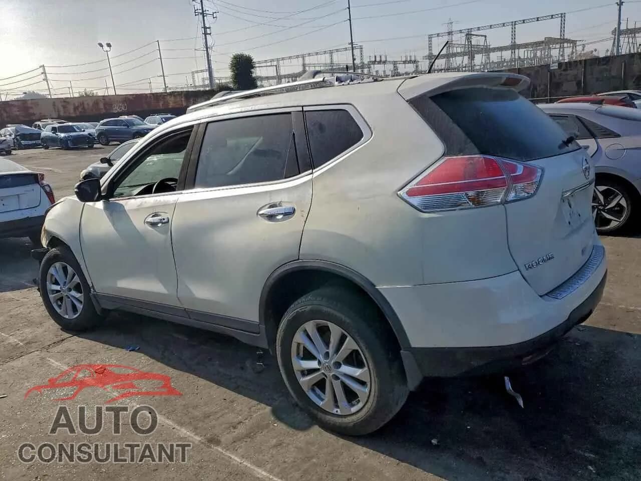 2016 NISSAN ROGUE Damaged VIN KNMAT2MT7GP618509 – rear exterior 2016 NISSAN ROGUE Damaged VIN KNMAT2MT7GP618509 – rear exterior