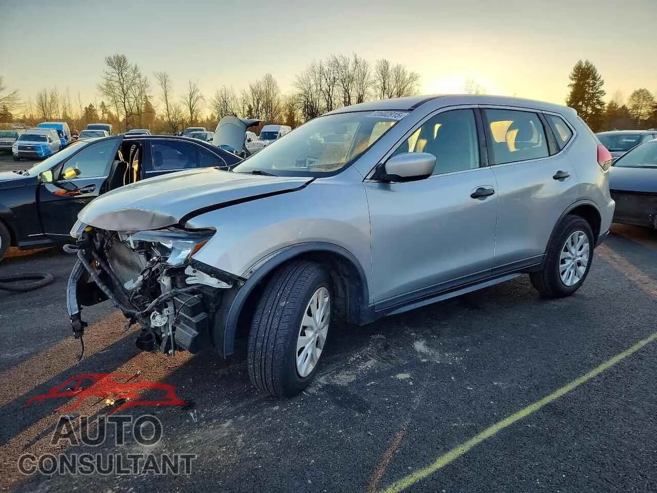 2017 NISSAN ROGUE Damaged VIN KNMAT2MT9HP519675 – front exterior 2017 NISSAN ROGUE Damaged VIN KNMAT2MT9HP519675 – front exterior