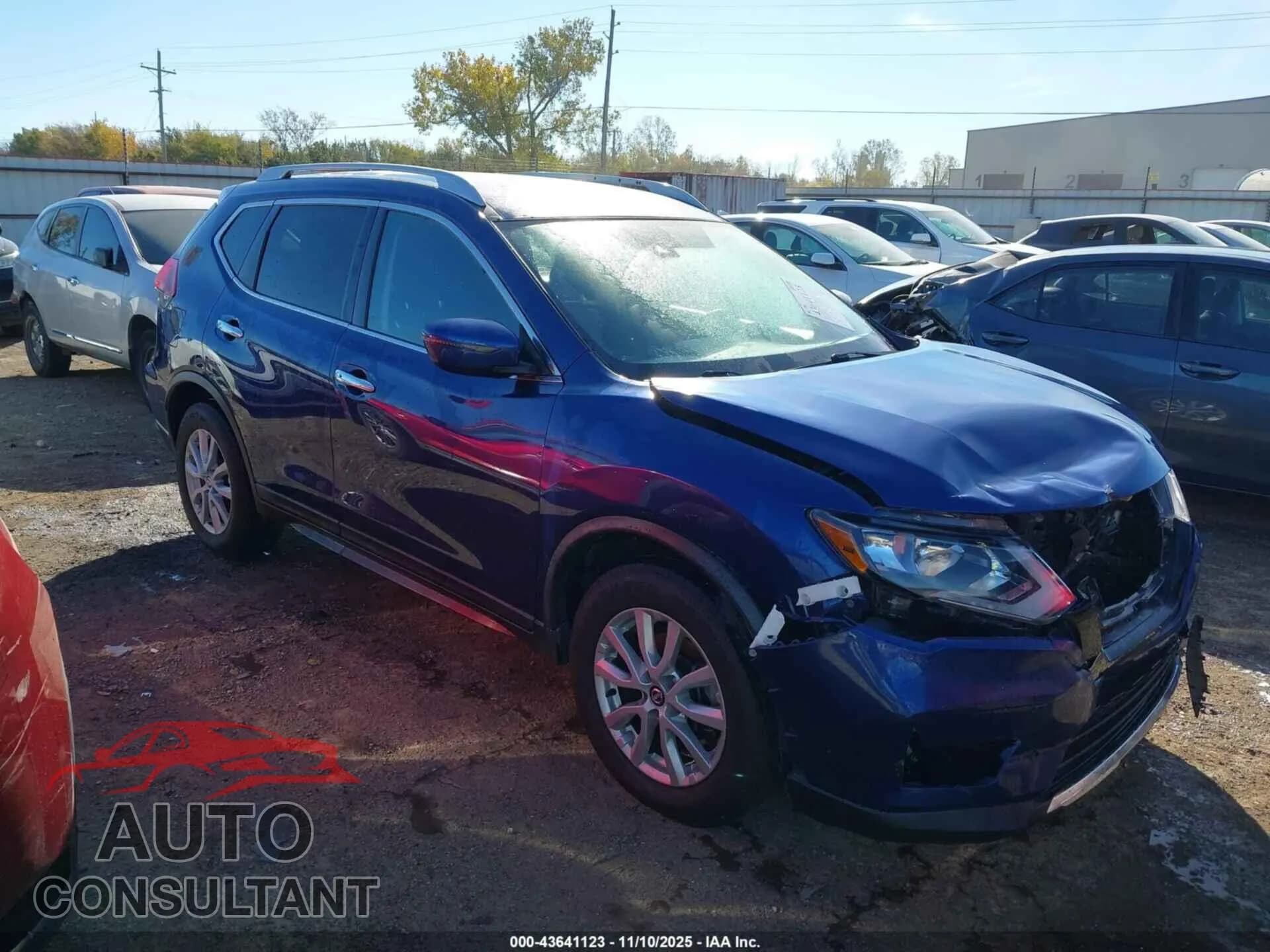 2019 NISSAN ROGUE Damaged VIN KNMAT2MTXKP519000 – front exterior 2019 NISSAN ROGUE Damaged VIN KNMAT2MTXKP519000 – front exterior