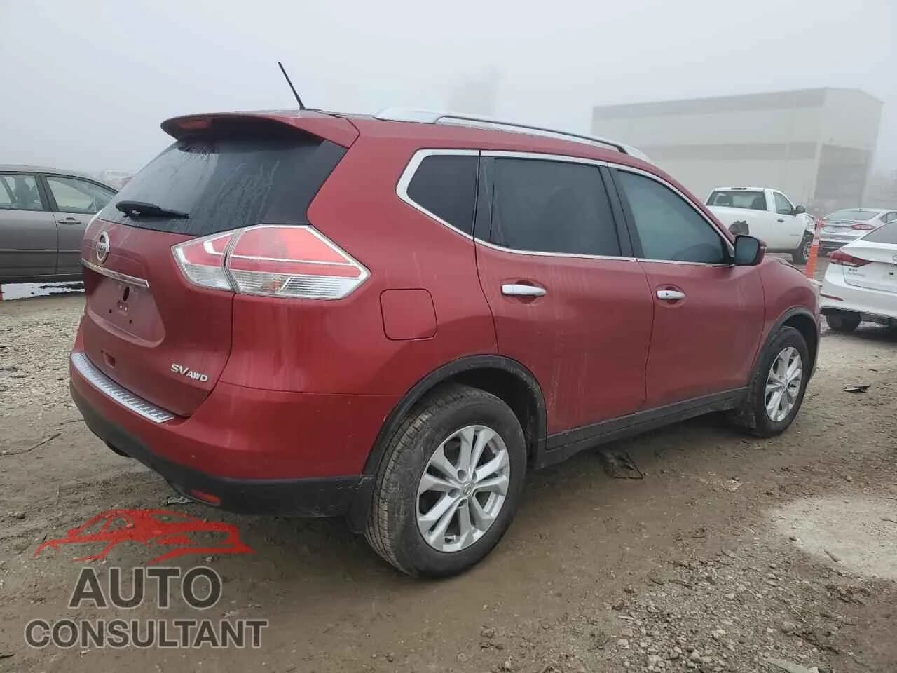 2016 NISSAN ROGUE Damaged VIN KNMAT2MV3GP668762 – side profile 2016 NISSAN ROGUE Damaged VIN KNMAT2MV3GP668762 – side profile
