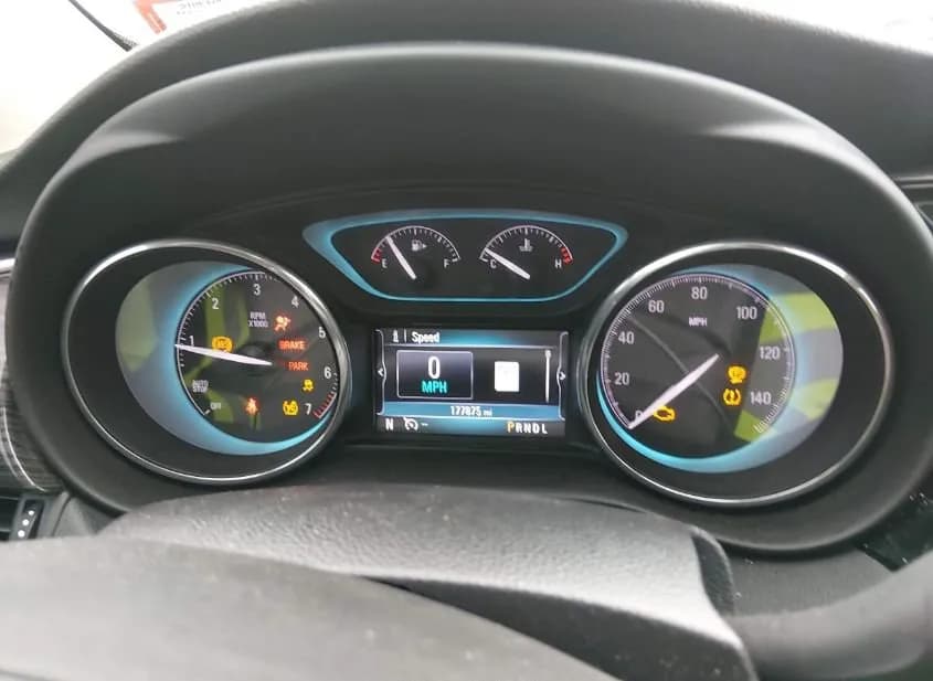 2017 BUICK Envision Used VIN LRBFXBSA9HD016238 – trunk area 2017 BUICK Envision Used VIN LRBFXBSA9HD016238 – trunk area