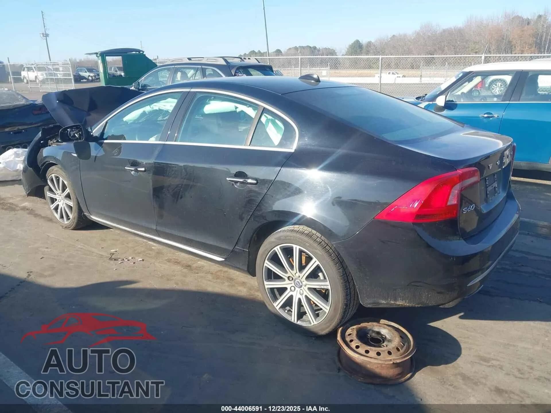 2017 VOLVO S60 INSCRIPTION Damaged VIN LYV402HM8HB126951 – side profile 2017 VOLVO S60 INSCRIPTION Damaged VIN LYV402HM8HB126951 – side profile
