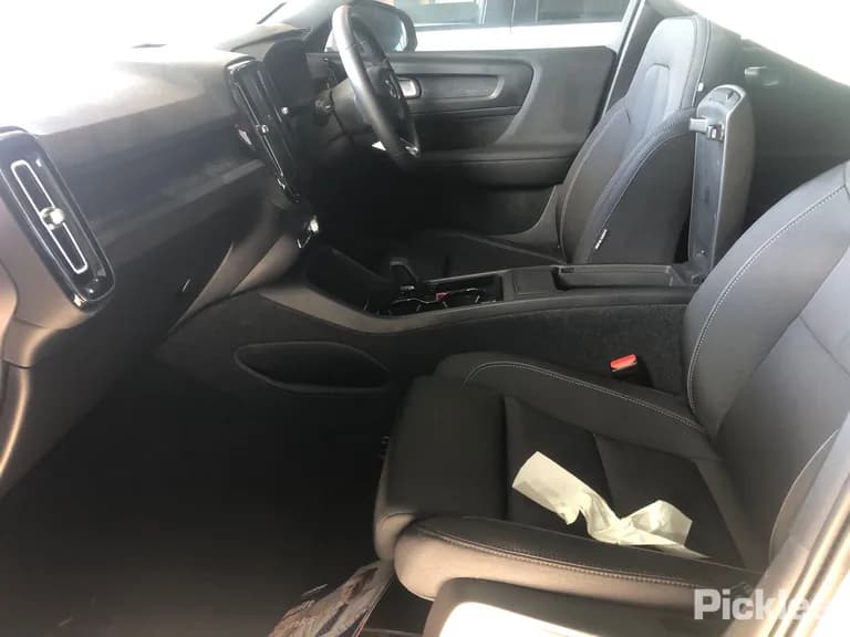 2023 Volvo C40 Used VIN LYVXKEFAXPL067556 – rear exterior 2023 Volvo C40 Used VIN LYVXKEFAXPL067556 – rear exterior