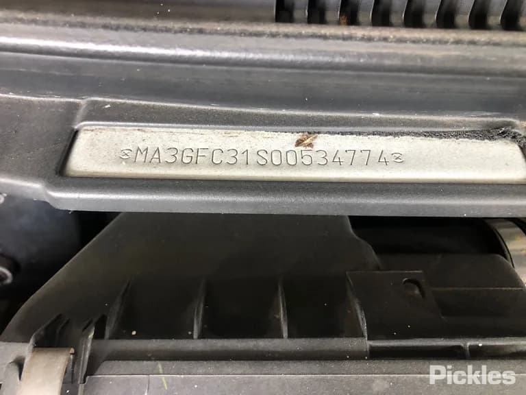 2012 Suzuki Alto Used VIN MA3GFC31S00534774 – trunk area 2012 Suzuki Alto Used VIN MA3GFC31S00534774 – trunk area