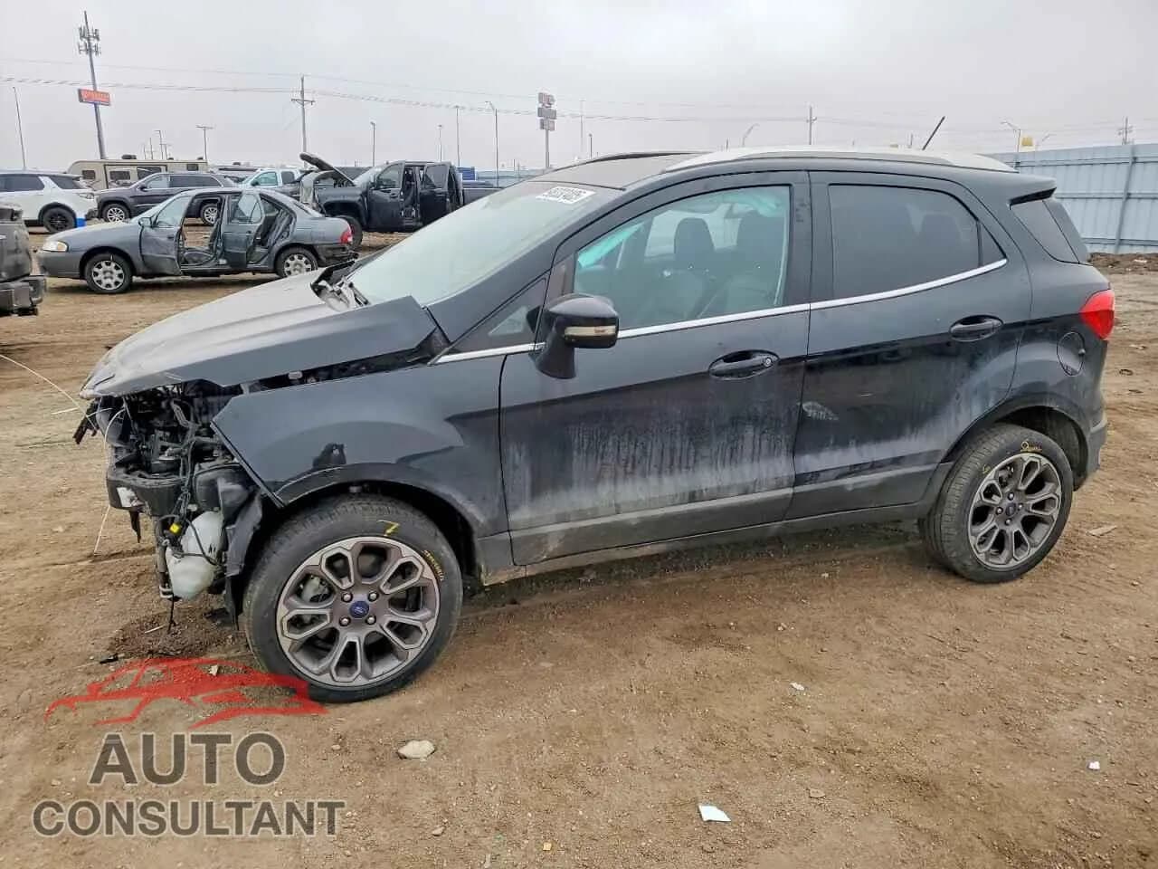 2021 FORD ECOSPORT Damaged VIN MAJ6S3KL5MC411028 – front exterior 2021 FORD ECOSPORT Damaged VIN MAJ6S3KL5MC411028 – front exterior