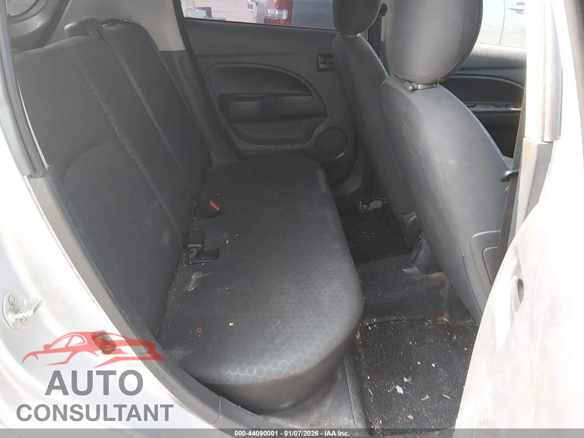 2015 MITSUBISHI MIRAGE Damaged VIN ML32A3HJ5FH040270 – undercarriage 2015 MITSUBISHI MIRAGE Damaged VIN ML32A3HJ5FH040270 – undercarriage