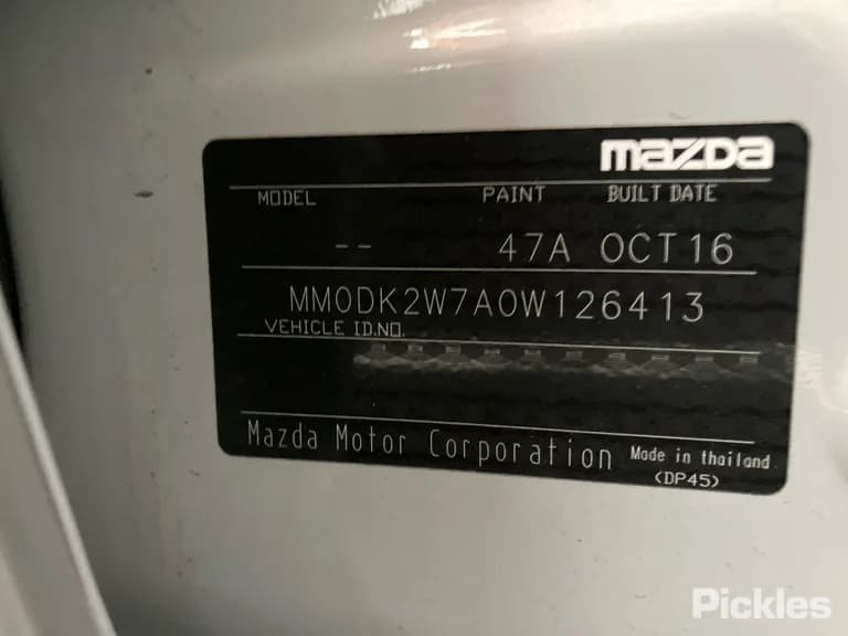 2016 Mazda CX-3 Used VIN MM0DK2W7A0W126413 – odometer reading 2016 Mazda CX-3 Used VIN MM0DK2W7A0W126413 – odometer reading