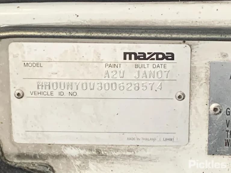 2007 Mazda BT-50 Used VIN MM0UNY0W300628574 – photo 12 2007 Mazda BT-50 Used VIN MM0UNY0W300628574 – photo 12