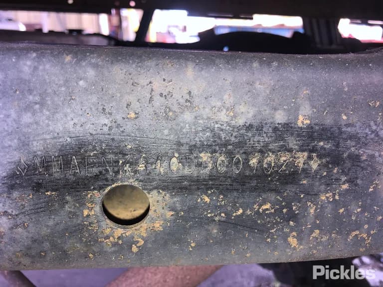 2013 Mitsubishi Triton Used VIN MMAENKA40DD009029 – rear exterior 2013 Mitsubishi Triton Used VIN MMAENKA40DD009029 – rear exterior