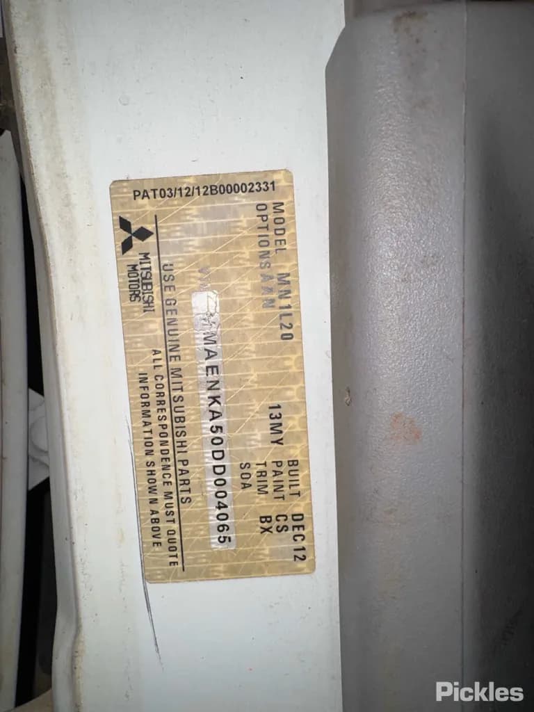 2013 Mitsubishi Triton Used VIN MMAENKA50DD004065 – photo 14 2013 Mitsubishi Triton Used VIN MMAENKA50DD004065 – photo 14